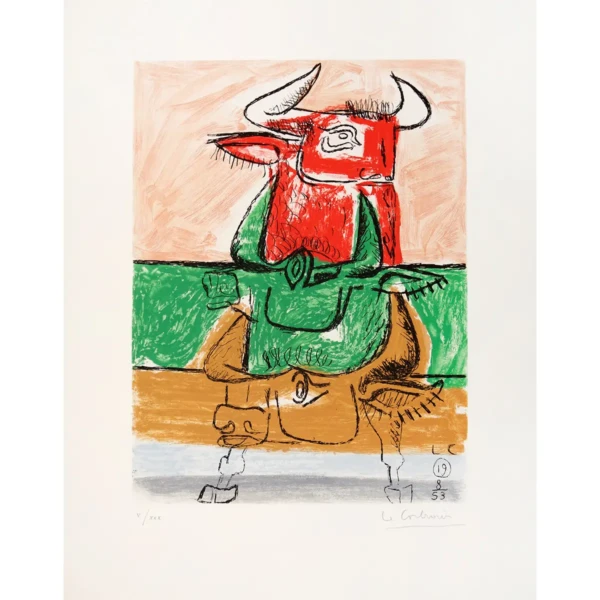 corbusier-eau-forte-aquatinte-unite-planche-19-architecture-decoration-oeuvre-couleur-estampe-moderne