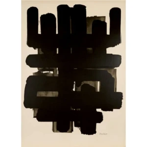 soulages-pierre-1957-lithographie-3-estampe-moderne-noir-art-decoration-collection