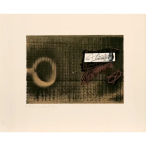 tapies-antoni-a-cortazar-dlm-234 - abstraction - cercle - beige - marron - désert - aplats